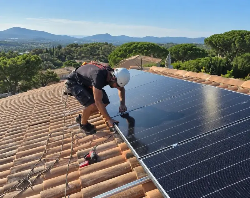 Installateur panneaux solaires La Douze — pose photovoltaïque sur toiture