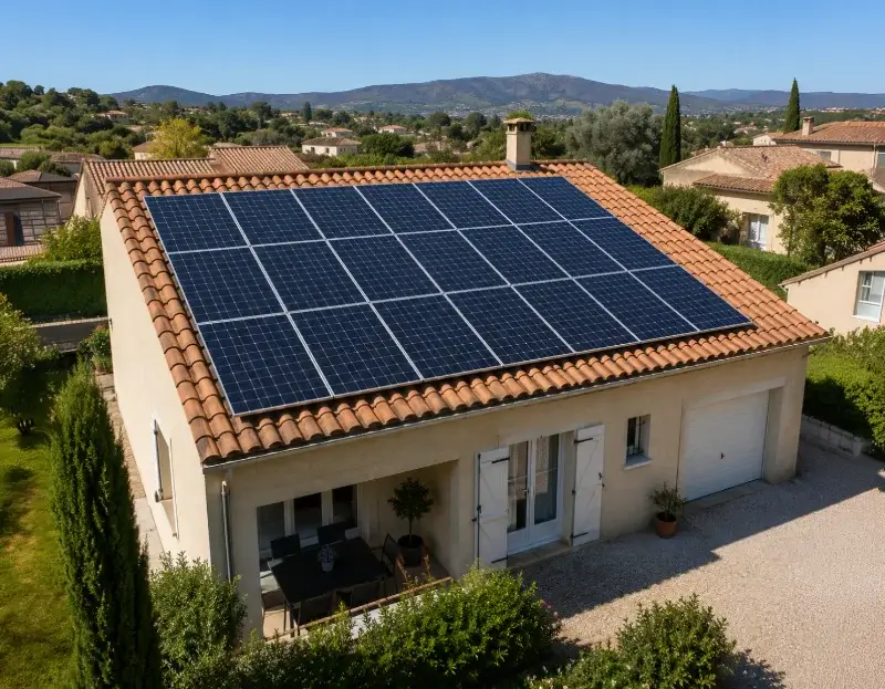 Prime à l'autoconsommation panneaux solaires La Douze — aide financière de l'État